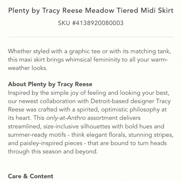 Plenty by Tracy Reese Meadow Tiered Midi Skirt - Picture 4 of 15